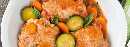 рагу из курицы с морковью и цуккини. Шаг 13