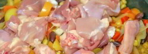 рагу из овощей с курицей. Шаг 4