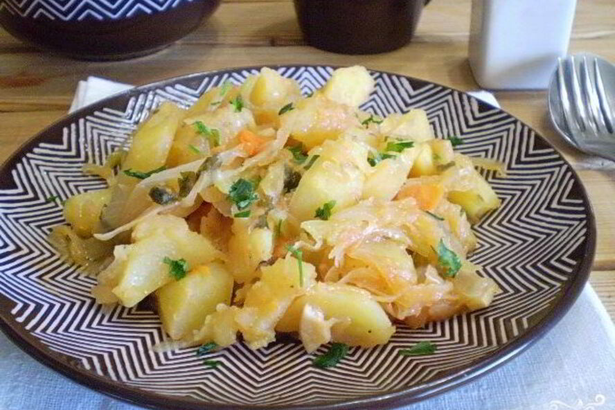 Рецепт рагу из овощей в мультиварке