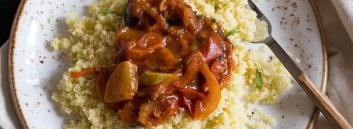 рагу из печеных овощей с пряным кускусом. Шаг 5