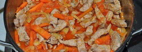 рагу из свинины с кабачками. Шаг 5