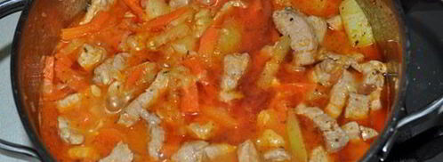 рагу из свинины с кабачками. Шаг 8