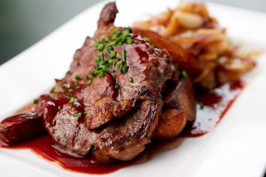 Рецепт рагу из телятины с портвейном и тимьяном