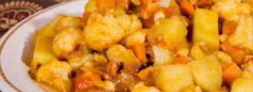 рагу из цветной капусты и кабачков. Шаг 7