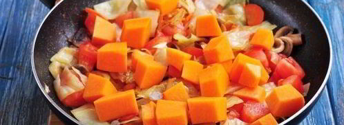 рагу из тыквы с овощами. Шаг 6