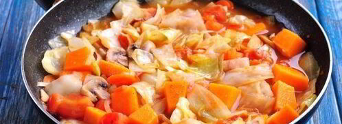 рагу из тыквы с овощами. Шаг 7