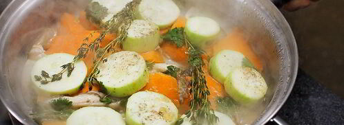 рагу из тыквы с вешенками и соусом лечо. Шаг 3