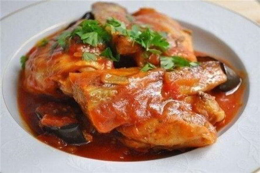 Рецепт рагу с куриной грудкой и белыми грибами