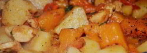 рагу с курицей в мультиварке. Шаг 7