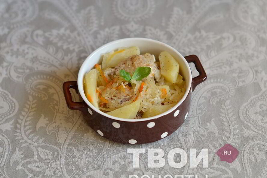 Рецепт рагу с квашеной капустой