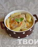 Рагу с квашеной капустой