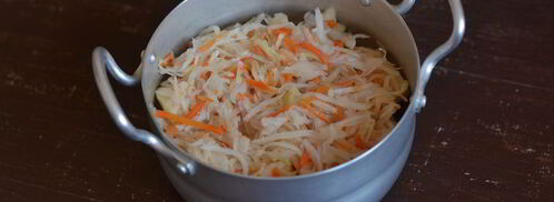 рагу с квашеной капустой. Шаг 9