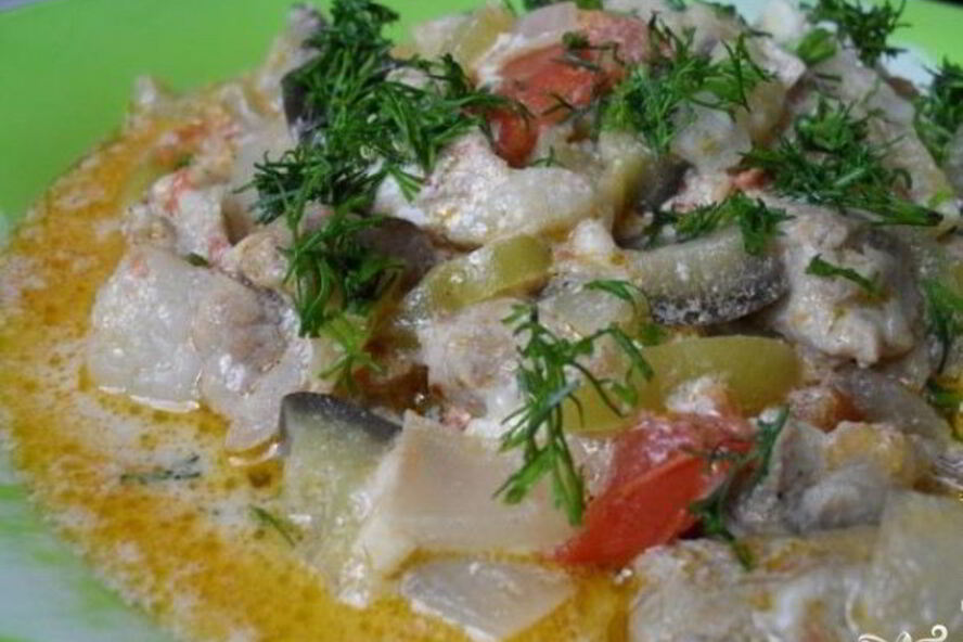 Рецепт рагу с мясом и овощами