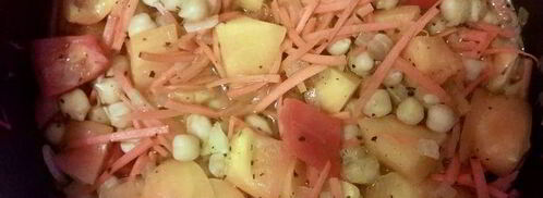 рагу с нутом и тыквой. Шаг 4