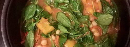 рагу с нутом и тыквой. Шаг 5