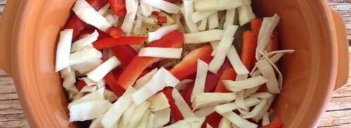 рагу с овощами и говядиной. Шаг 7