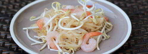 рисовая лапша с креветками. Шаг 4