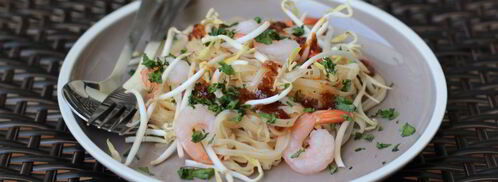 рисовая лапша с креветками. Шаг 5