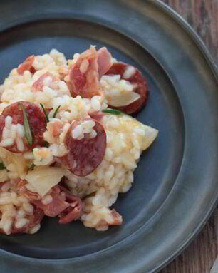 Булгур в стиле ризотто