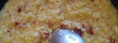 ризотто из булгура с рукколой. Шаг 6