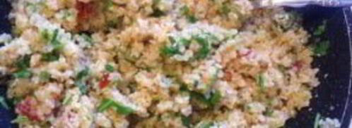 ризотто из булгура с рукколой. Шаг 8