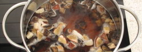 ризотто из перловки с грибами. Шаг 6