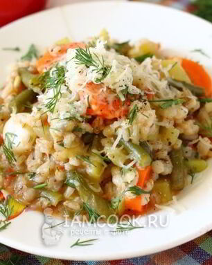 Ризотто из перловки