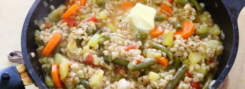 ризотто из перловки. Шаг 19