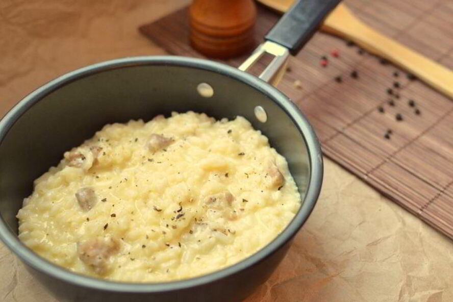 Рецепт ризотто карбонара