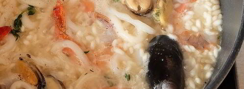 ризоттo porto venere с морепродуктами. Шаг 7