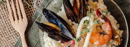 ризоттo porto venere с морепродуктами. Шаг 9