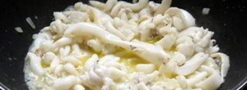 ризотто с чернилами каракатицы. Шаг 2