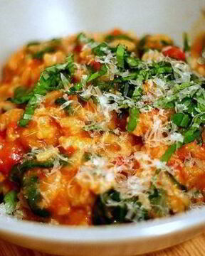 Ризотто с фаршем