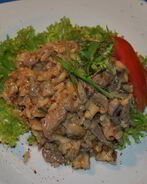 Ризотто с говядиной