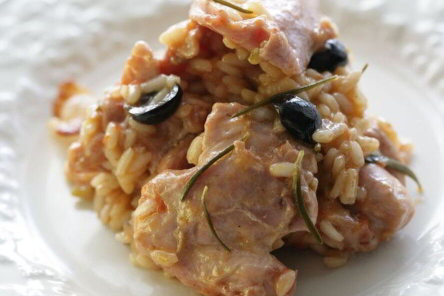 Рецепт ризотто с кроликом