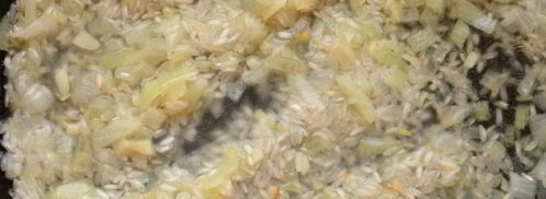 ризотто с кукурузой и горошком. Шаг 6