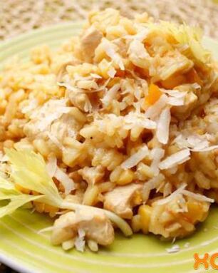Ризотто с курицей