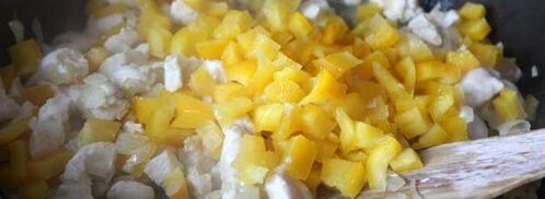 ризотто с курицей. Шаг 2