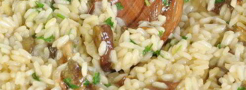ризотто с лесными грибами. Шаг 9