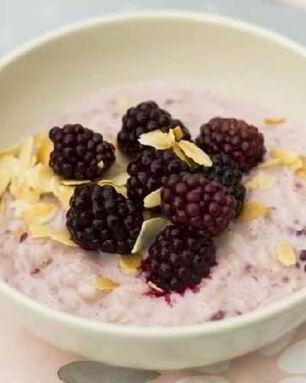 Ризотто с лесными ягодами