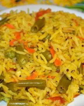 Ризотто с овощами в мультиварке