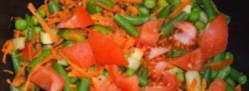 ризотто с овощами в мультиварке. Шаг 3