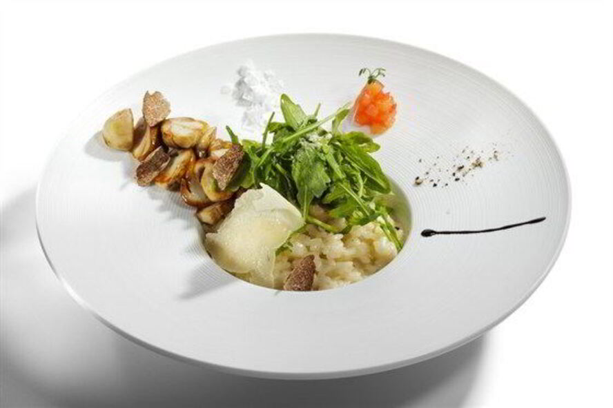 Рецепт ризотто с рукколой