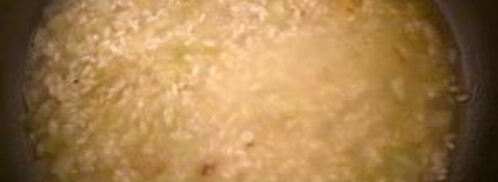 ризотто с шампиньонами и сливками. Шаг 3