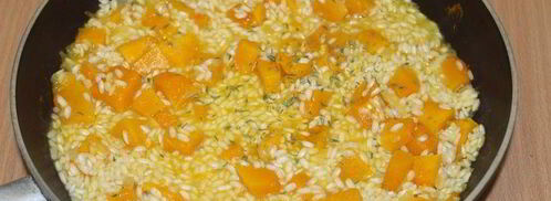 ризотто с тыквой и белыми грибами. Шаг 5