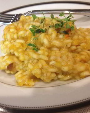 Ризотто с тыквой