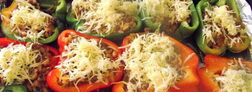 сладкие перцы, фаршированные ризотто. Шаг 9