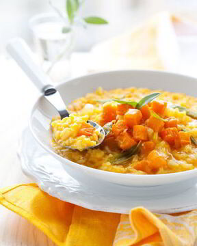 Тыквенное ризотто