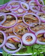 Барабулька на гриле