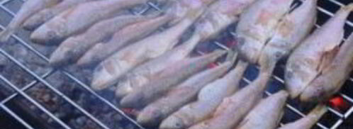 барабулька на гриле. Шаг 2